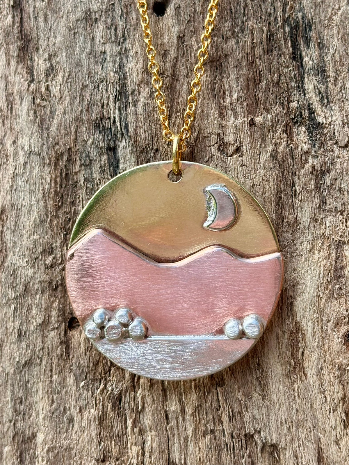 The Moon on the Loch necklace