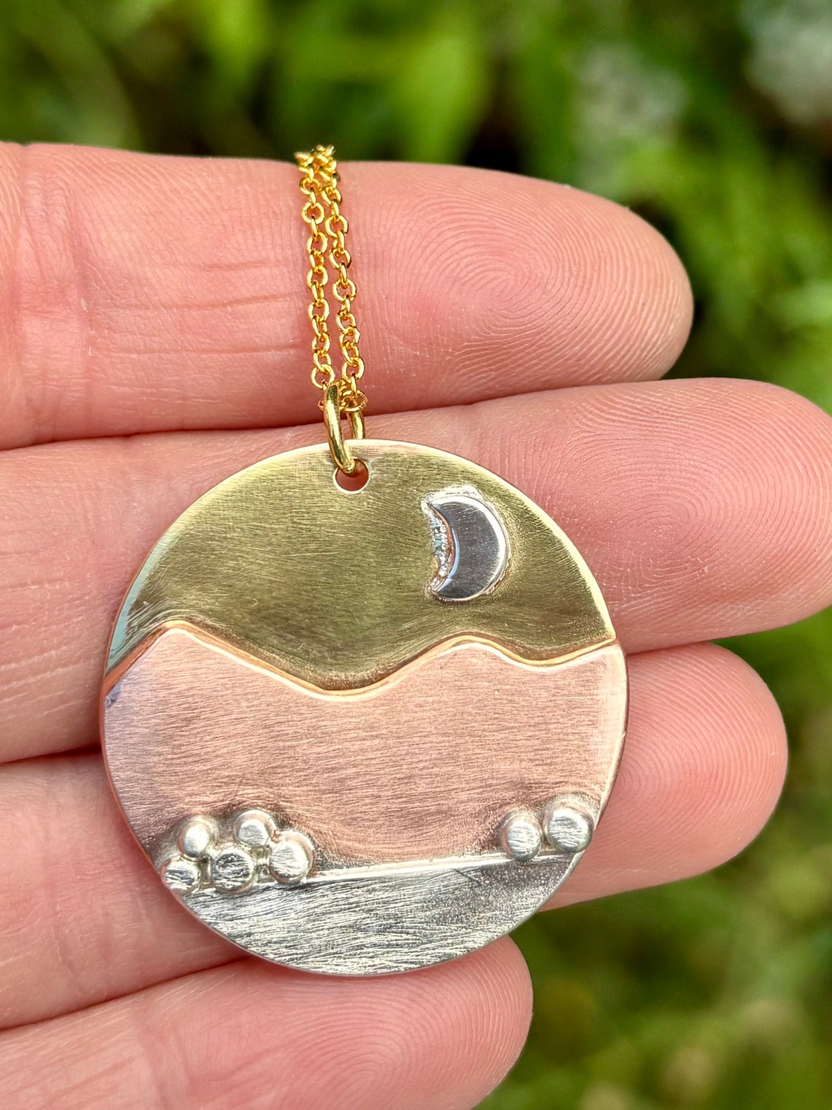 The Moon on the Loch necklace