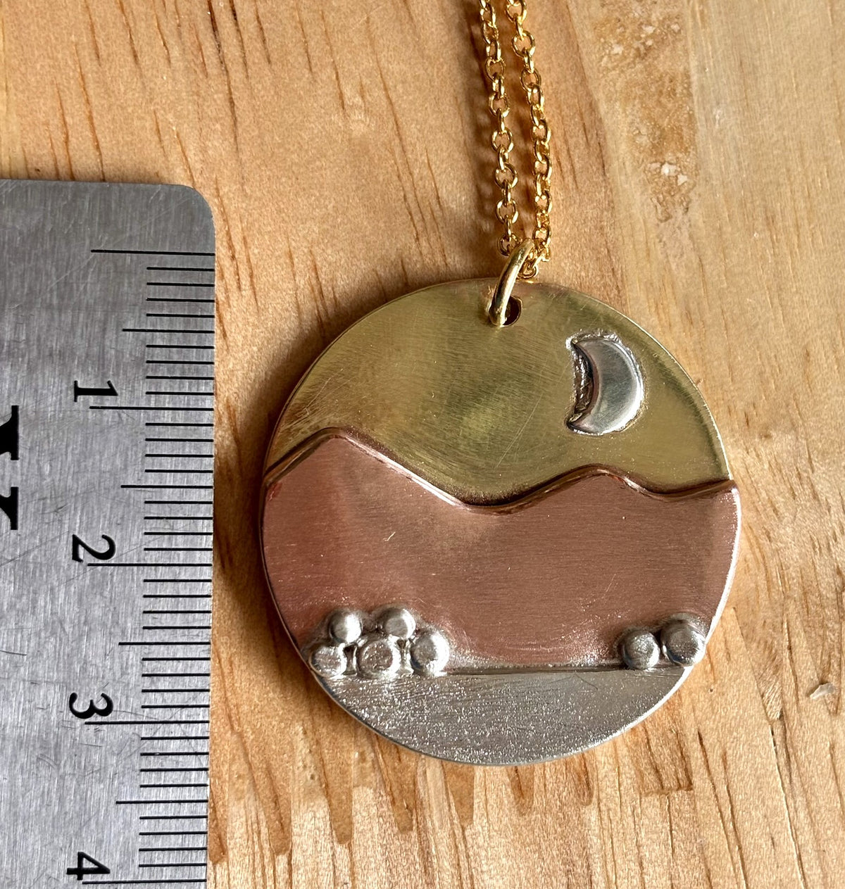 The Moon on the Loch necklace