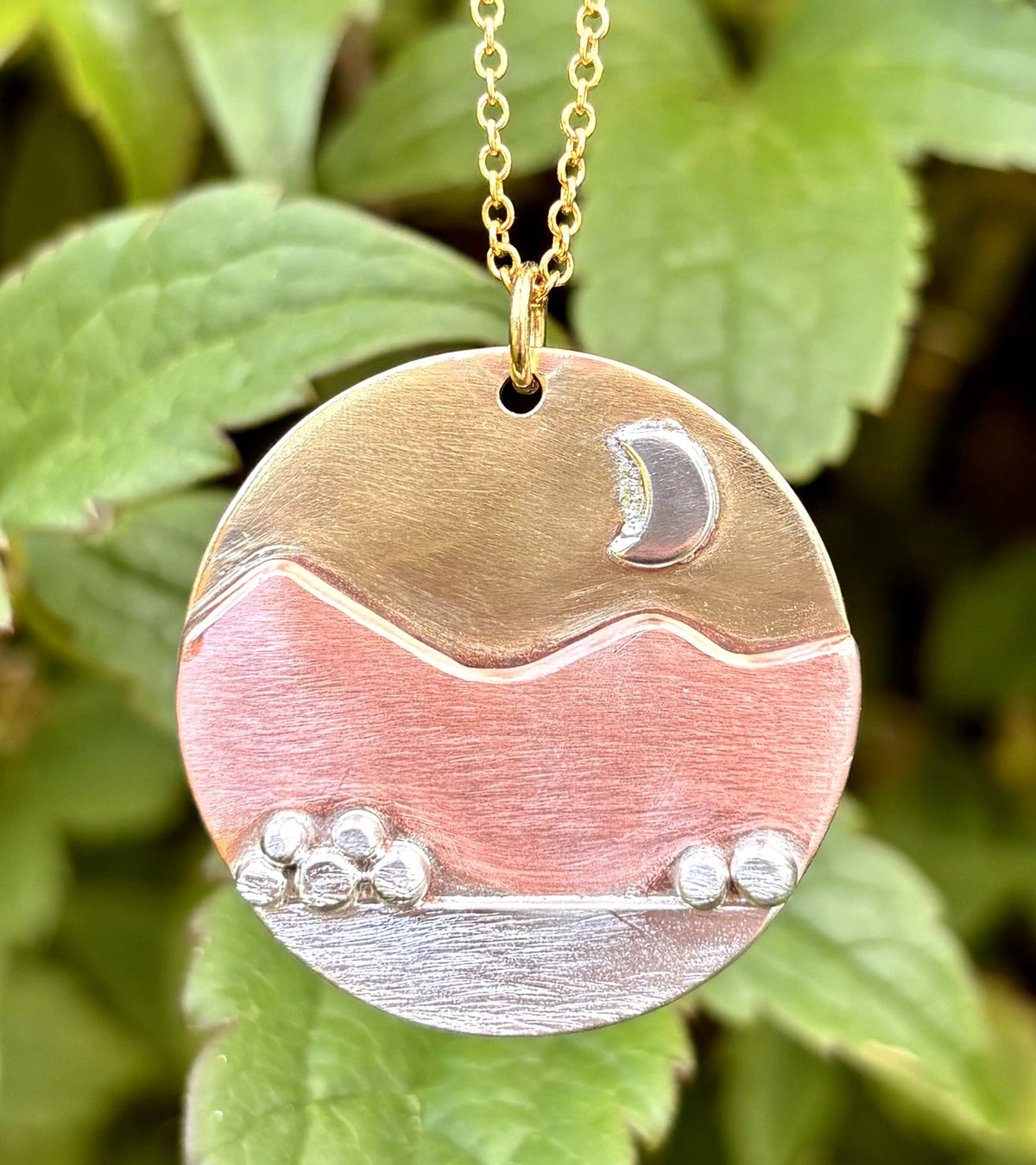 The Moon on the Loch necklace
